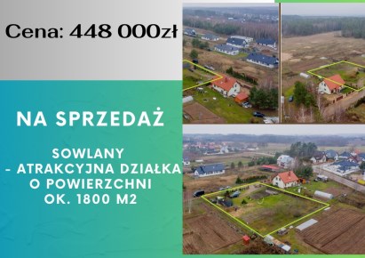 działka na sprzedaż - Supraśl (gw), Sowlany